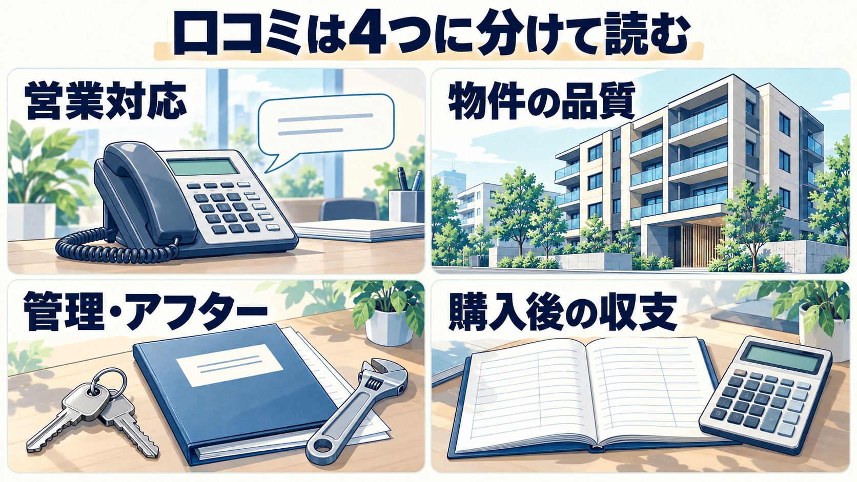 口コミの読み方