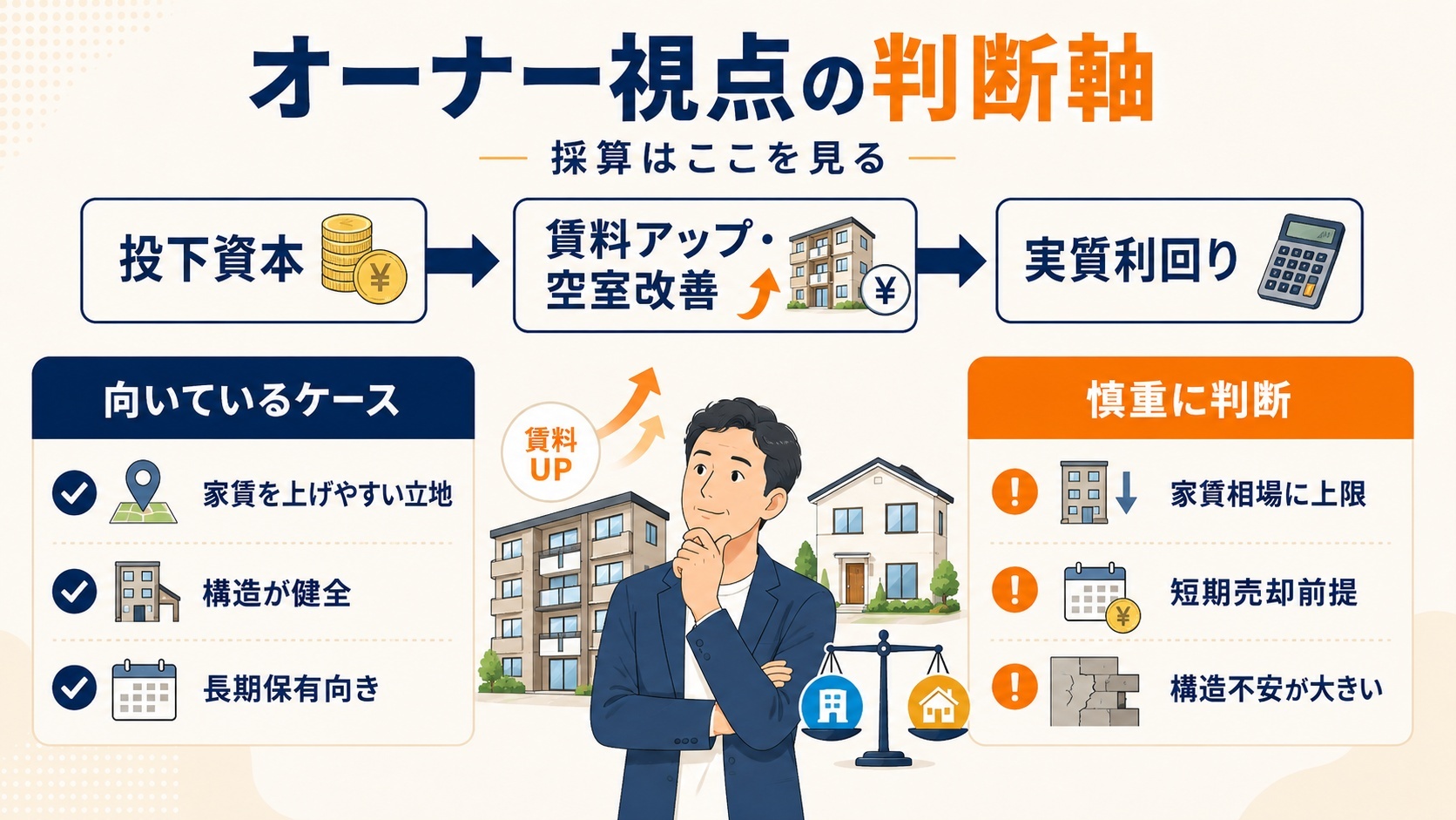 オーナー視点の判断軸