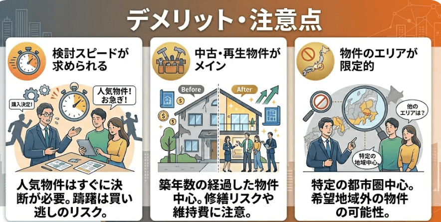 センストラストのデメリット