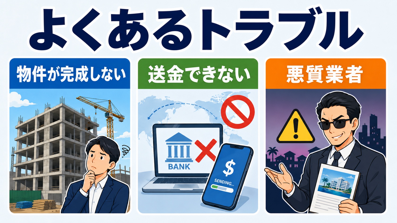 よくあるトラブル