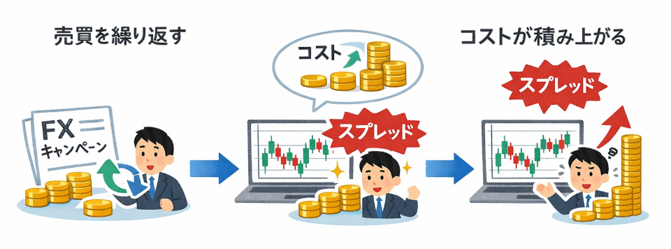 fx口座開設キャンペーンで稼ぐ