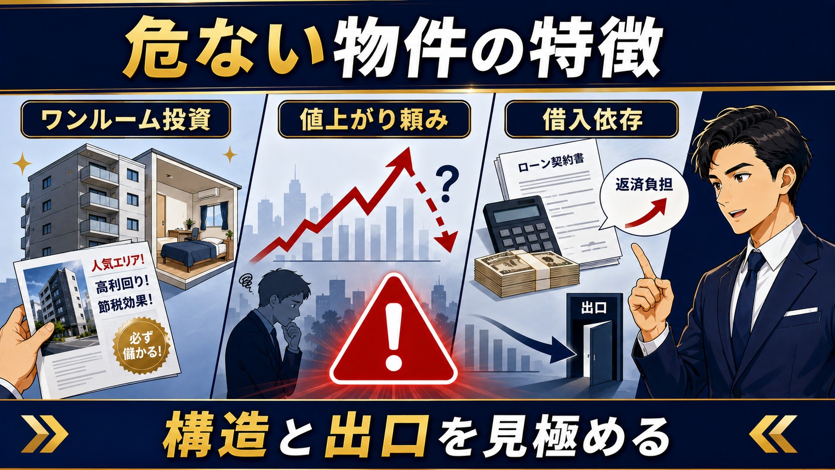 危ない物件の特徴