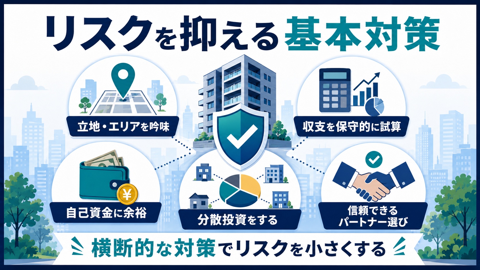 リスクを抑える基本対策