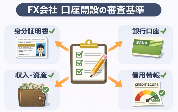 FX口座開設の審査時間