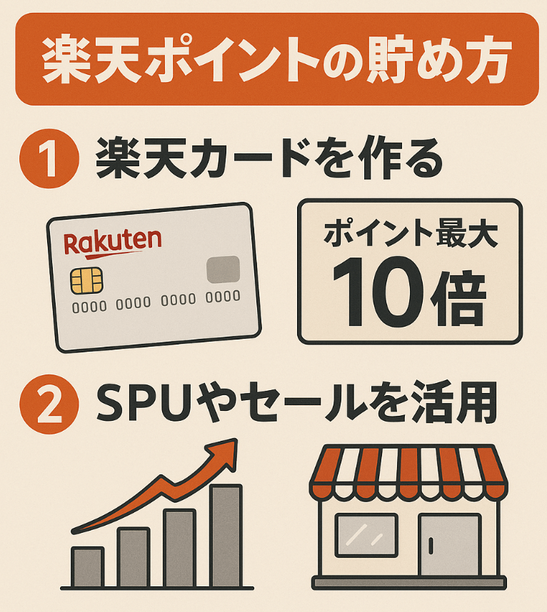 楽天ポイントのため方・裏技