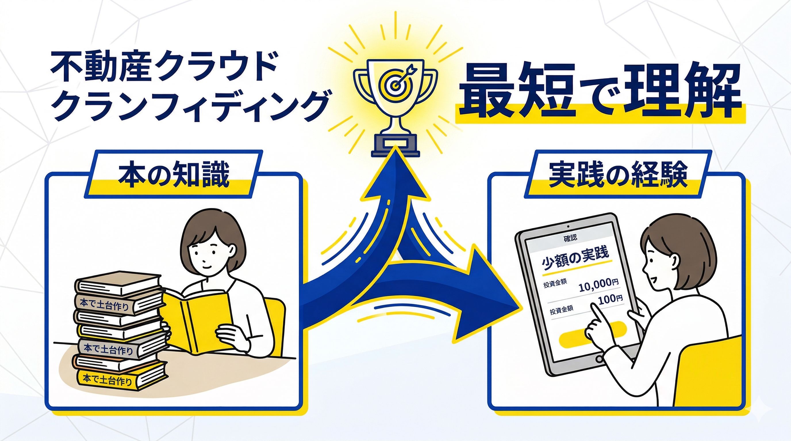 本から知識を得て実践へ