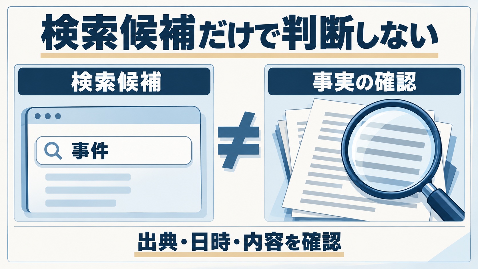 検索候補だけで判断しない