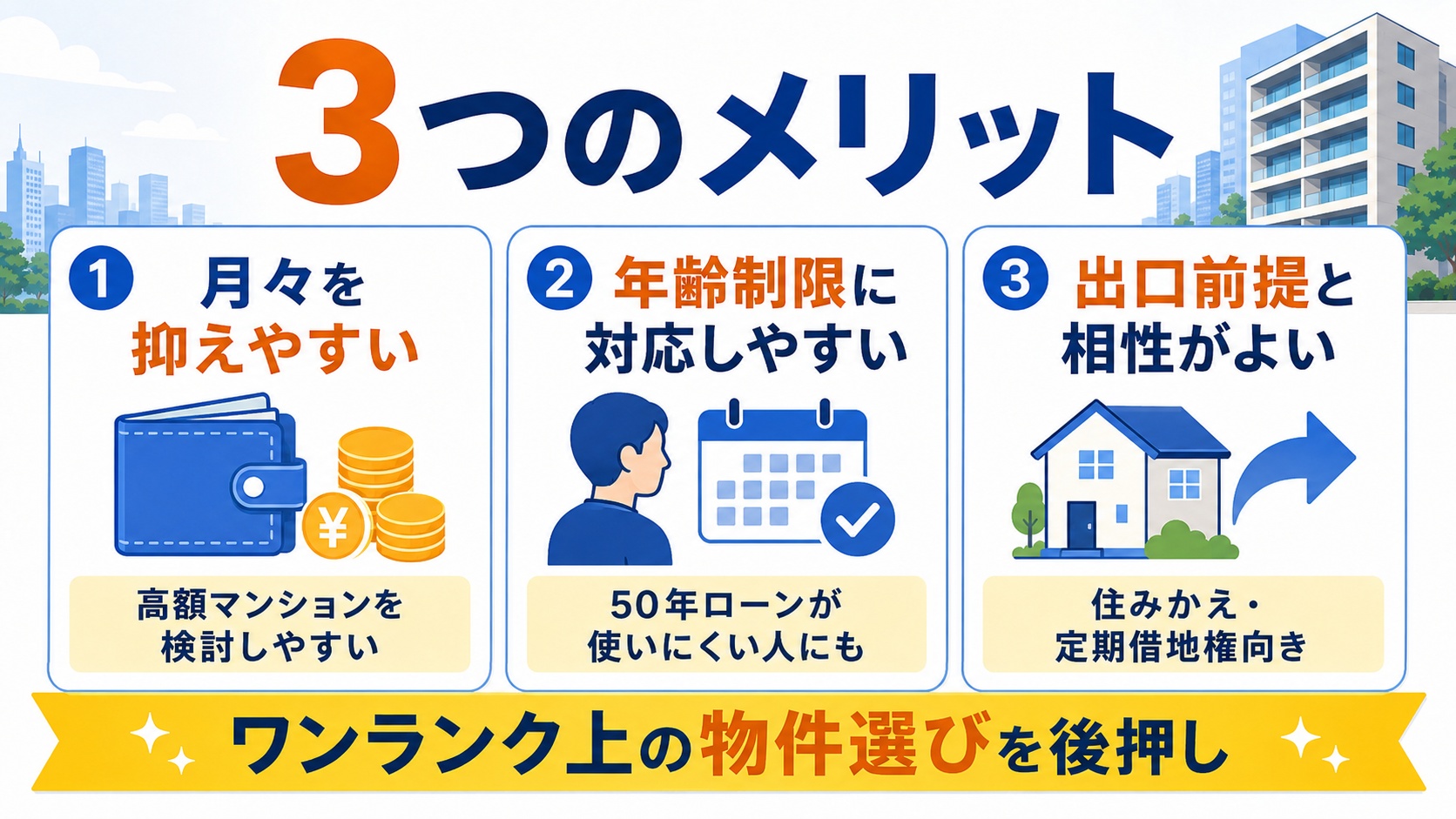 3つのメリット