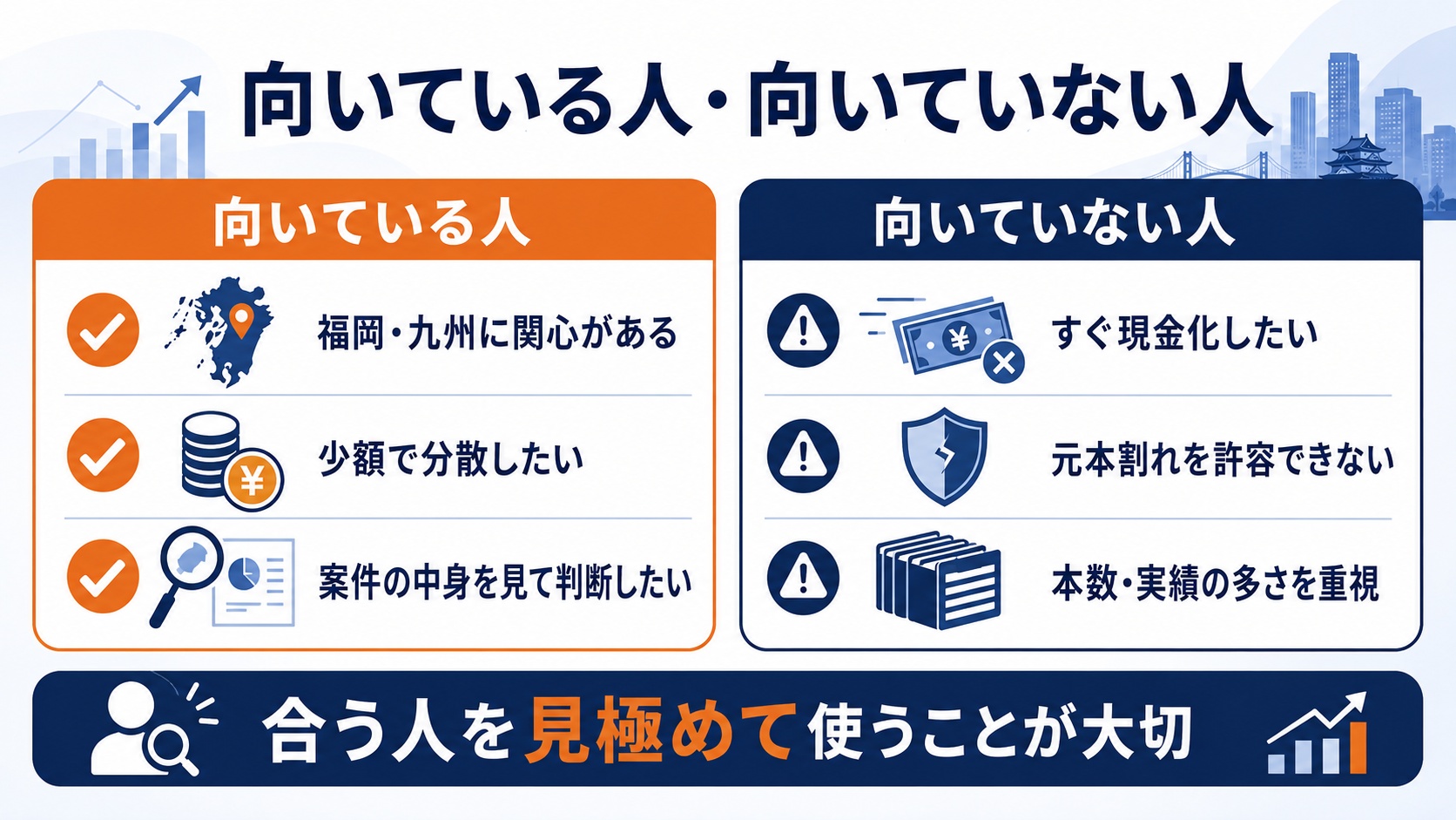 向いている人・向いていない人