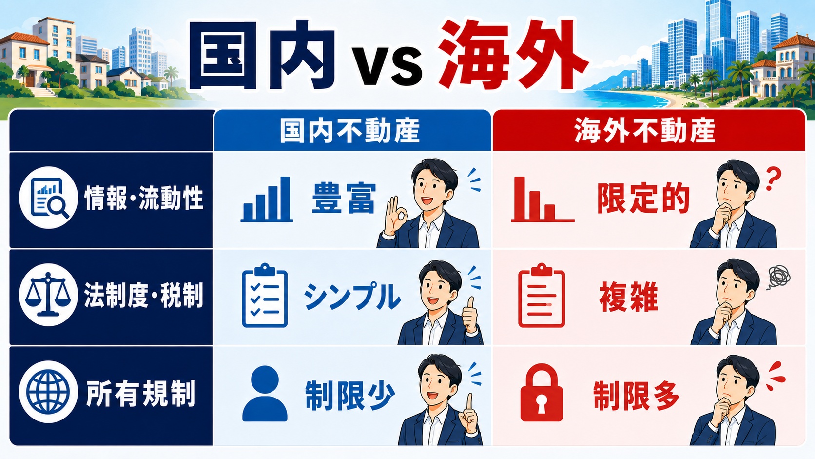 国内vs海外
