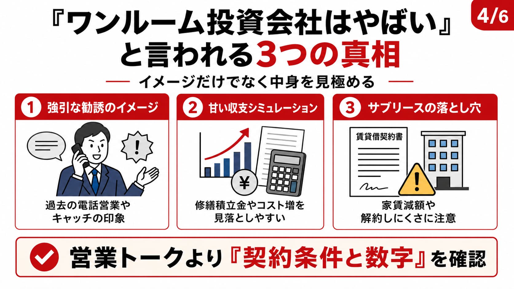 ワンルームマンション投資やばい