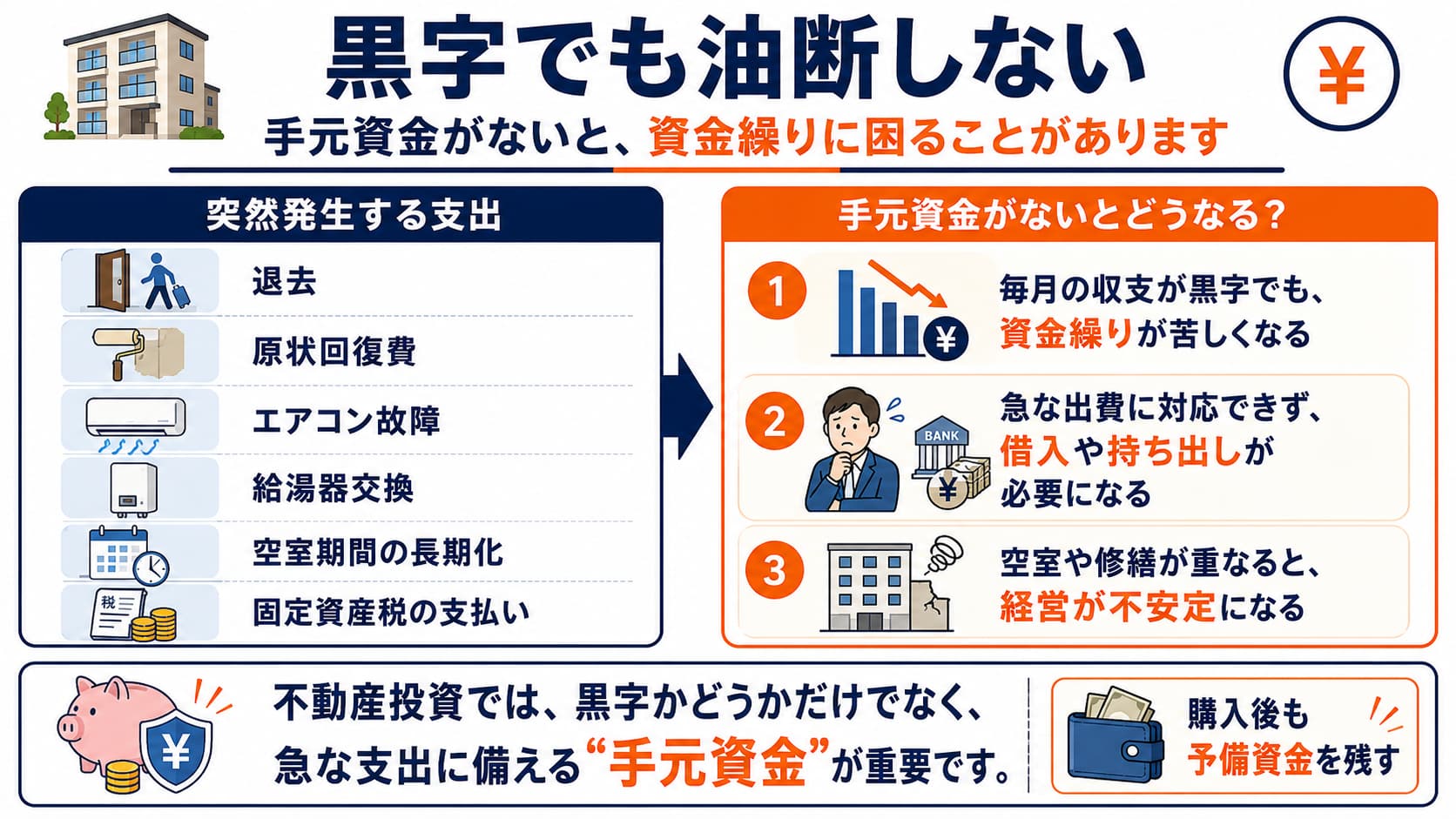 不動産投資の失敗