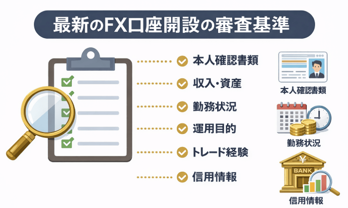 FX口座開設の審査時間