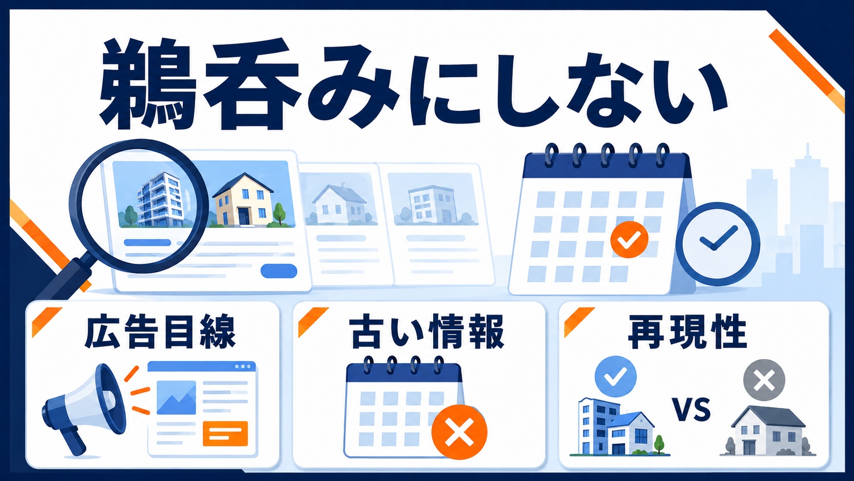 鵜呑みにしない