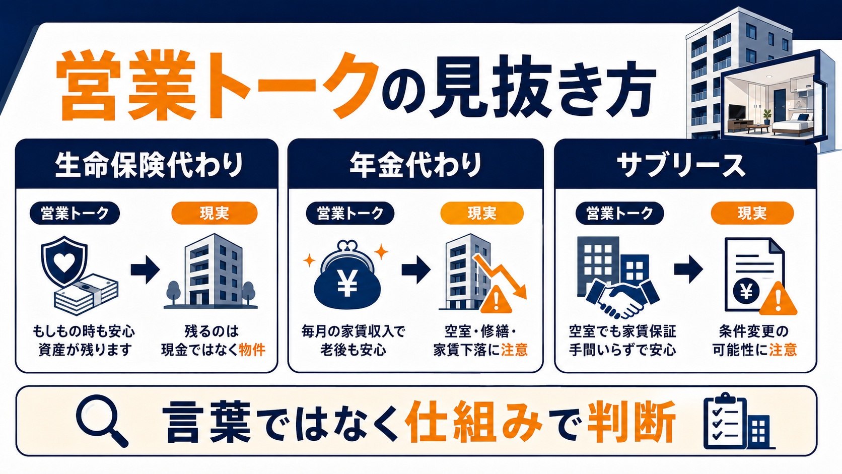 営業トークの見抜き方