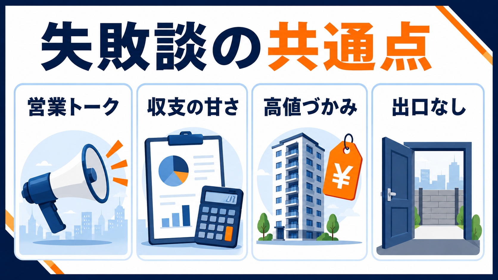 失敗談の共通点