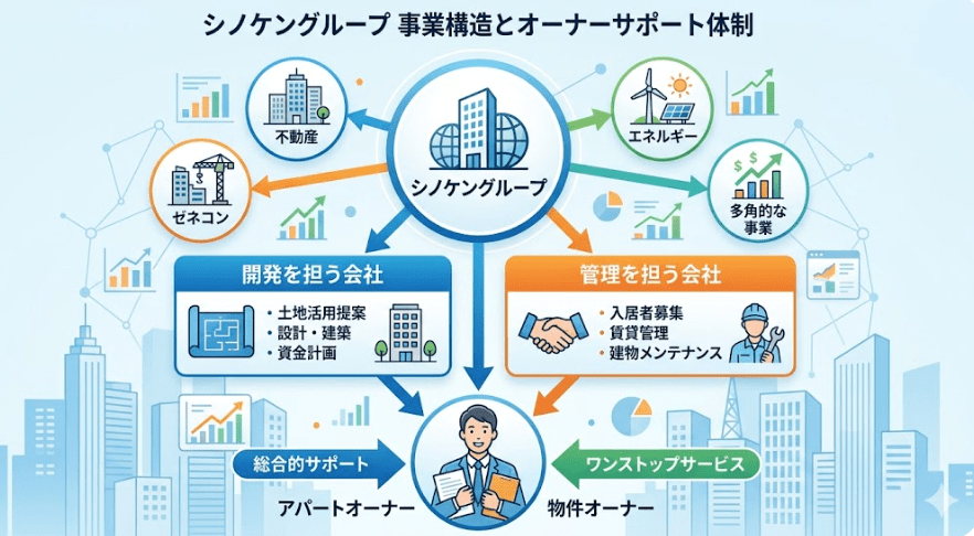 シノケングループの概要