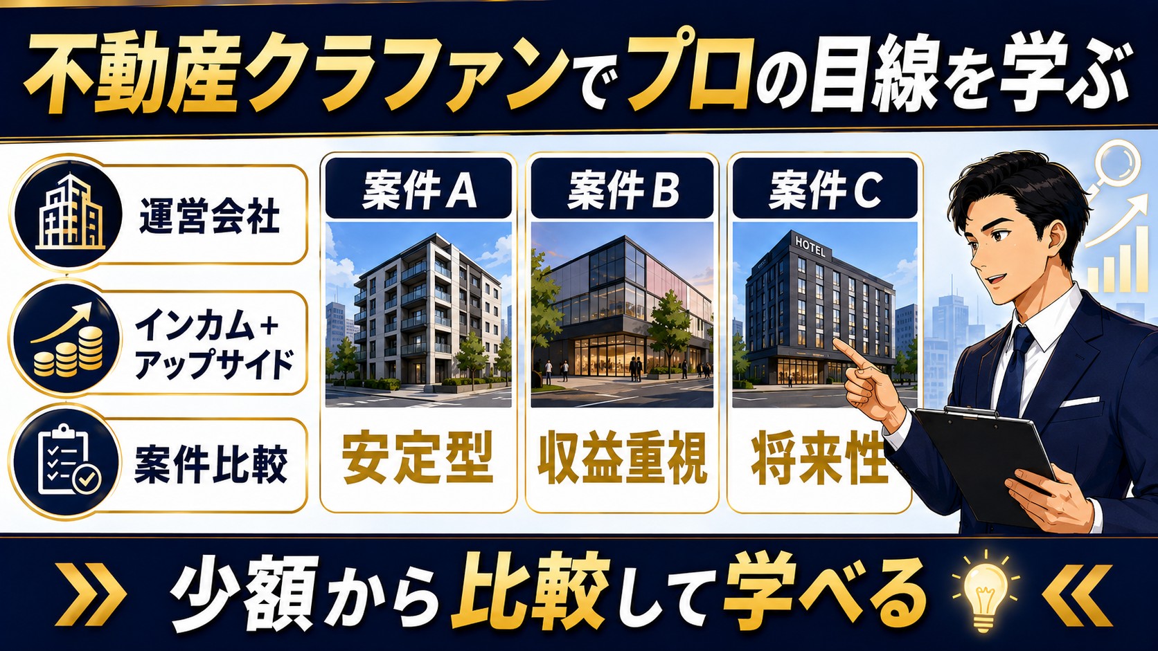 不動産クラファンでプロの視点を学ぶ