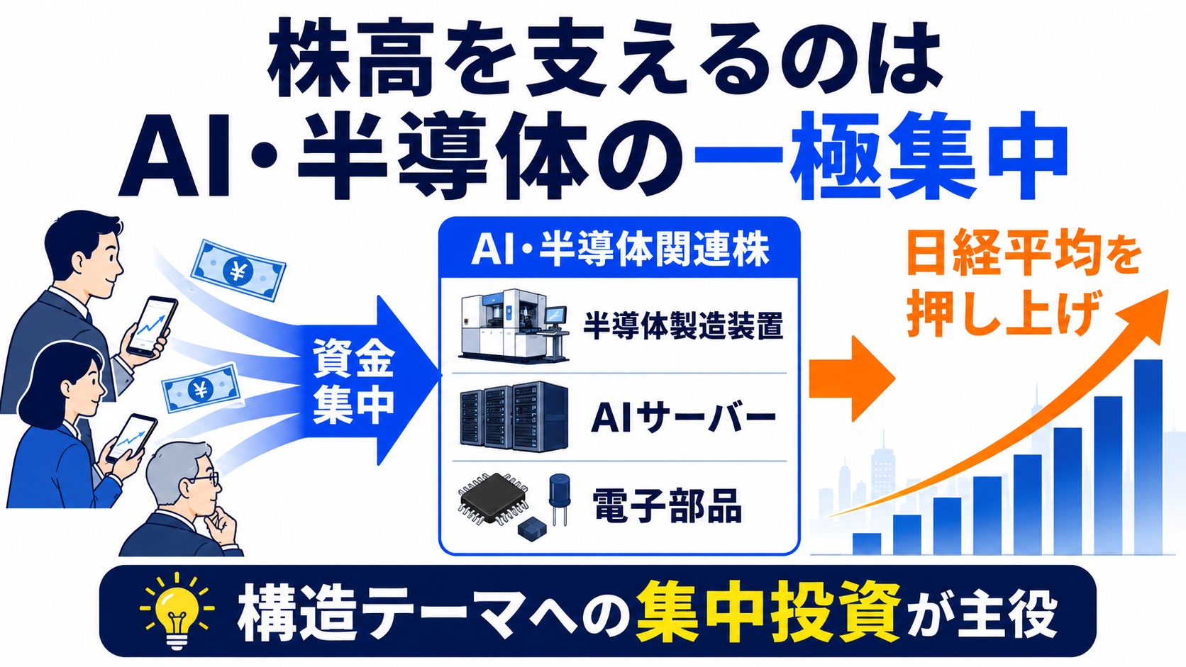 AI・半導体の一局集中