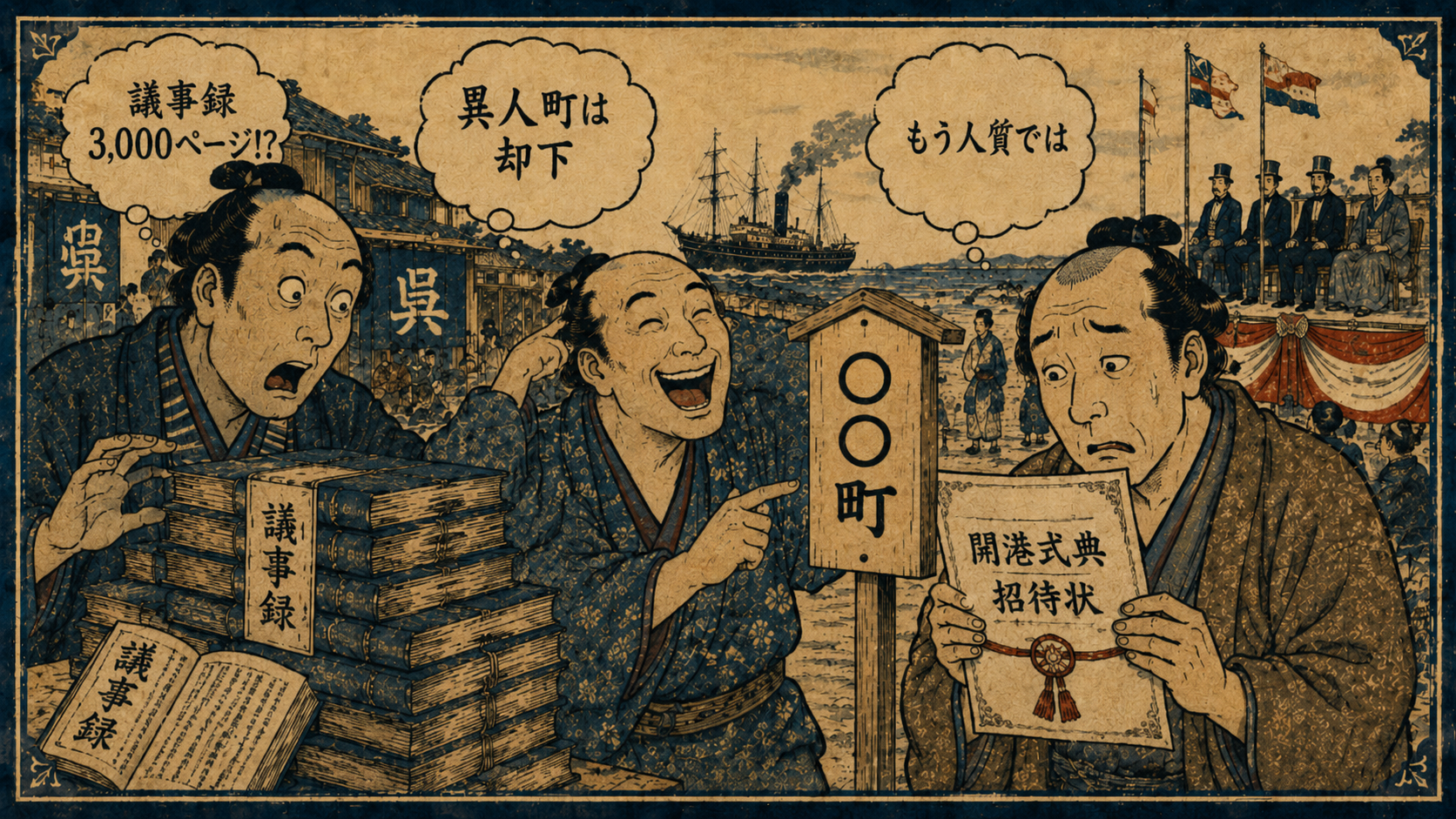 豪華すぎる特典にツッコむ江戸の投資家たち