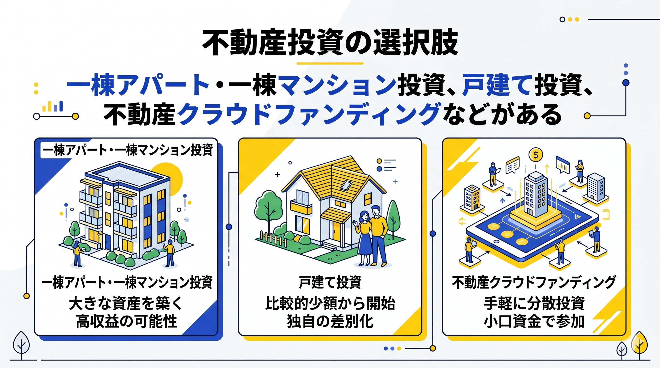 不動産投資の選択肢