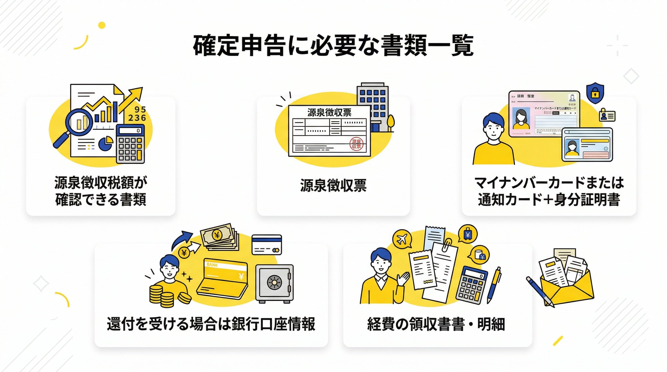 確定申告に必要な書類